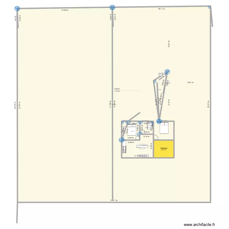 Tahaa. Plan de Tahaa. Plan de