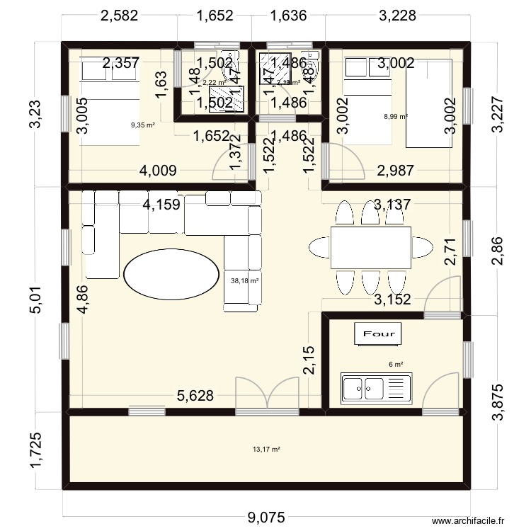 Franky. Plan de 0 pièce et 0 m2