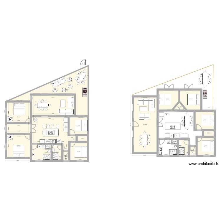 CAP RDC Octobre 2025. Plan de 19 pièces et 222 m2