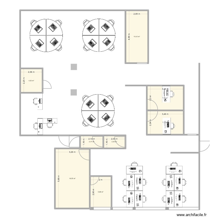 am&eacute;nagement TSV COULAINES V4. Plan de 0 pièce et 0 m2