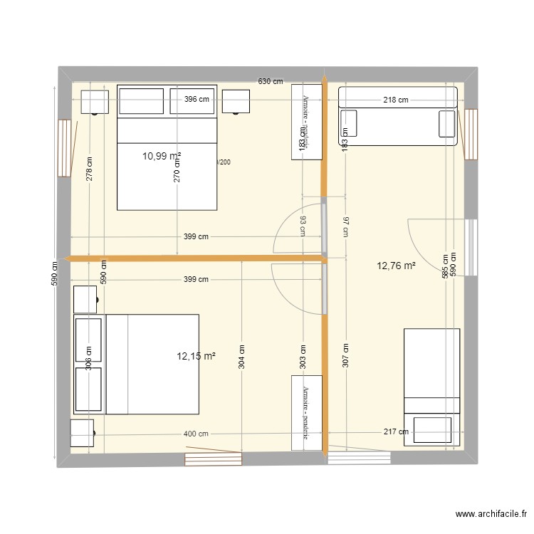 petite maison P-2024 A. Plan de 0 pièce et 0 m2