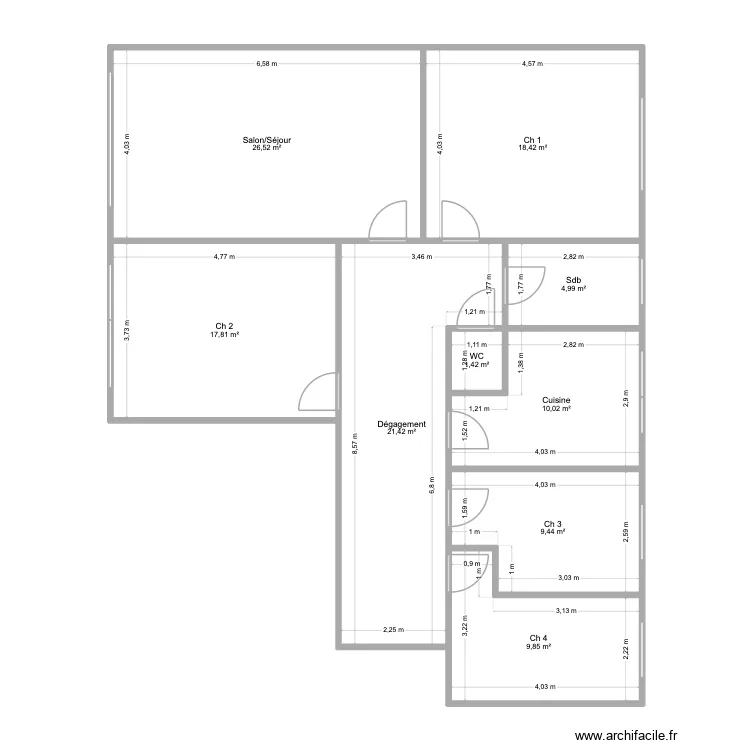 RIEHL 7. Plan de 9 Pièces et 120 m² RIEHL 7. Plan de 9 Pièces et 120 m²