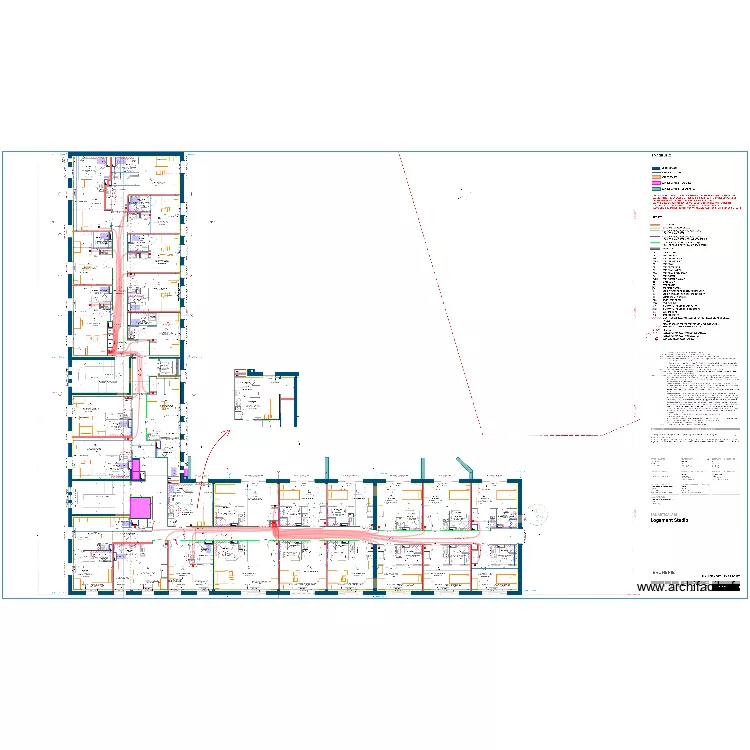 CHEMINEMENT ENEDIS R+2. Plan de 