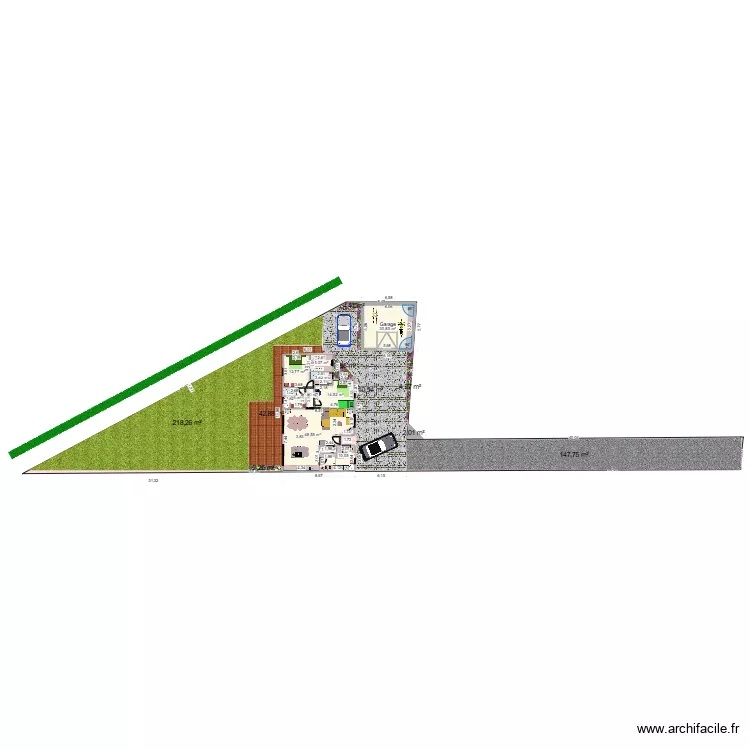 pp 105 m2 - 2 suites parentales definitif. Plan de 10 et 136 m² pp 105 m2 - 2 suites parentales definitif. Plan de 10 et 136 m²