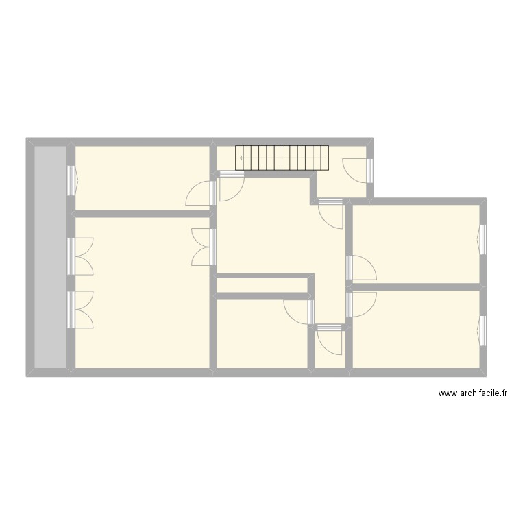 PARSOT. Plan de 10 pièces et 91 m2