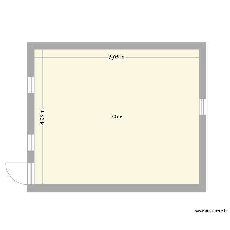 Maison archi facile. Plan de 0 pièce et 0 m2