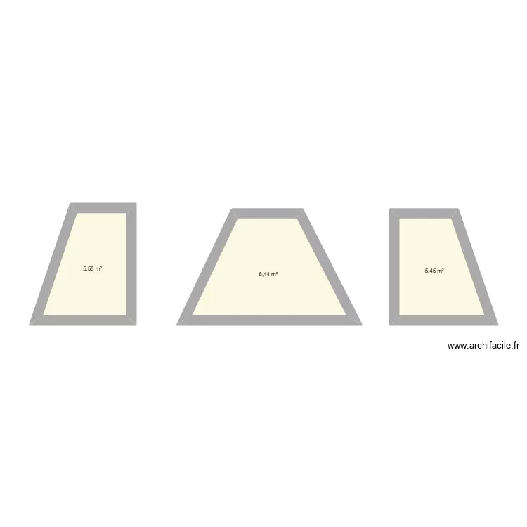 CHEMINEE. Plan de 3 et 19 m² CHEMINEE. Plan de 3 et 19 m²