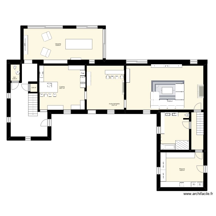 maison V2. Plan de 0 pièce et 0 m2