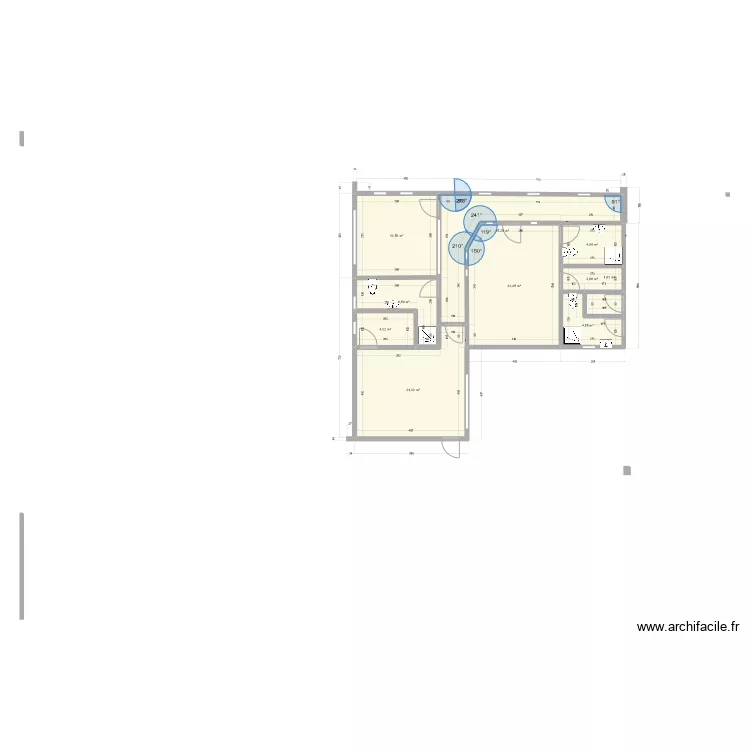 rectangle definitif  22 coter gauche. Plan de 