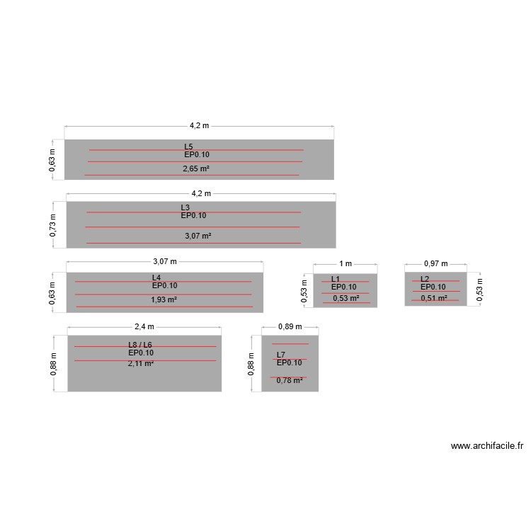 centrale 1. Plan de 0 pièce et 0 m2