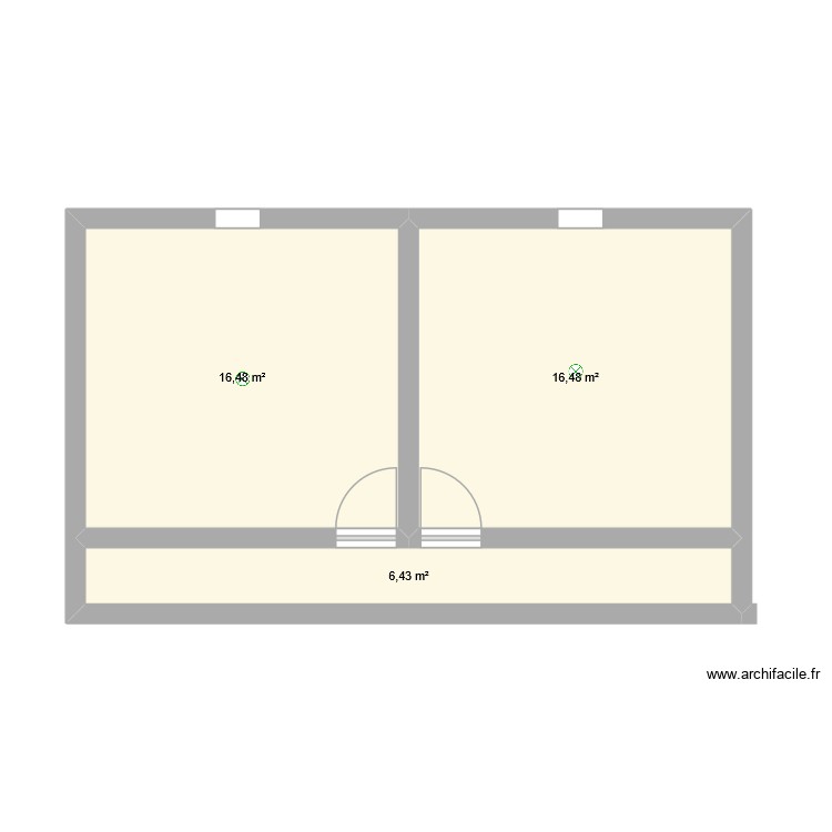 romain. Plan de 0 pièce et 0 m2