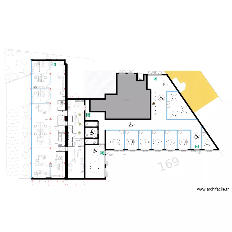 Plan 1 Damiens. Plan de 