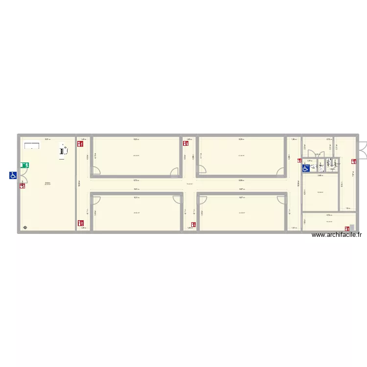 escape erp. Plan de 12 et 336 m² escape erp. Plan de 12 et 336 m²