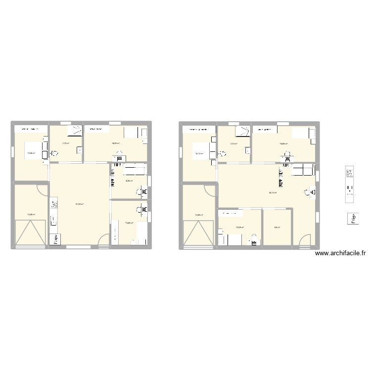 Projet maison. Plan de 0 pièce et 0 m2 Projet maison. Plan de 0 pièce et 0 m2