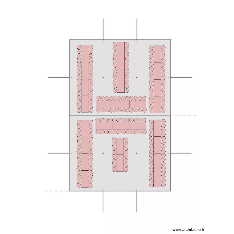 ARENA Victoire - Format souhait&eacute; - 186pax. Plan de 
