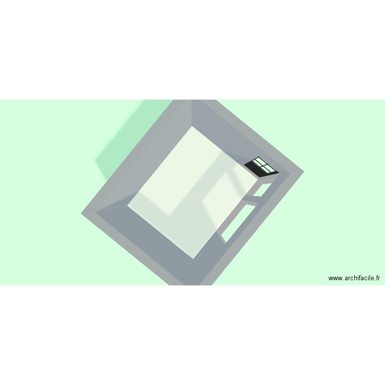 bureau comble. Plan de 0 pièce et 0 m2
