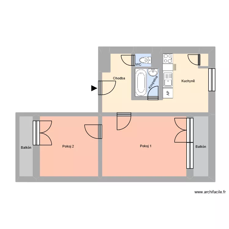 nám. republiky 569, byt 3. Plan de 14 et 176 m² nám. republiky 569, byt 3. Plan de 14 et 176 m²