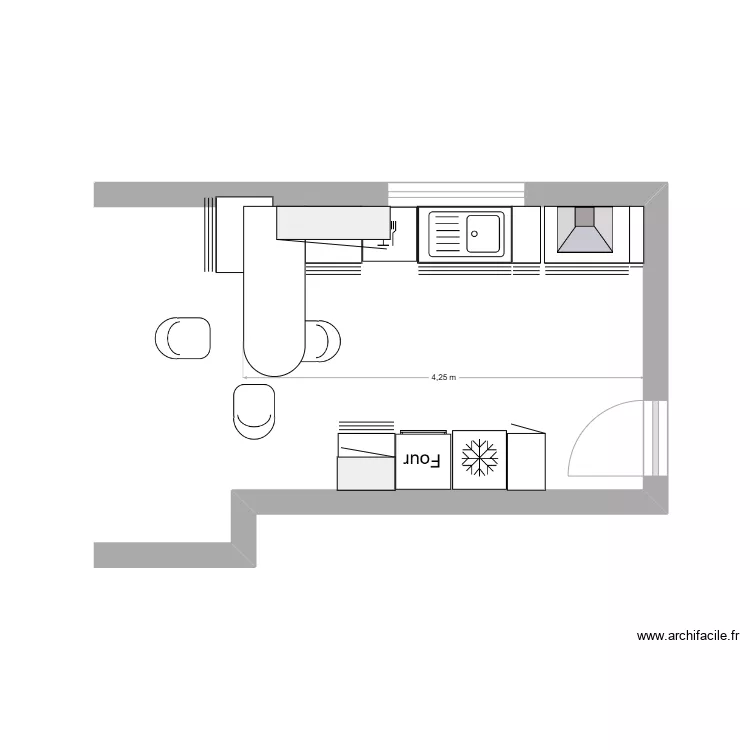 cuisine Claire version 2. Plan de 