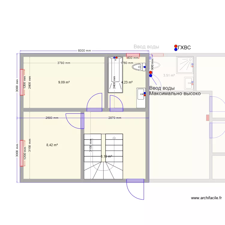 ЕБ 4 гхвс. Plan de 