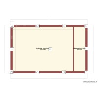 plan cabane moutons rucher murs + poteaux