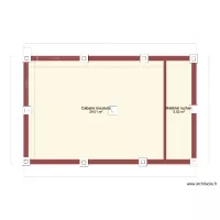 plan cabane moutons rucher murs + poteaux