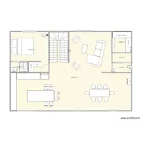 plan rez de chauss&eacute;e