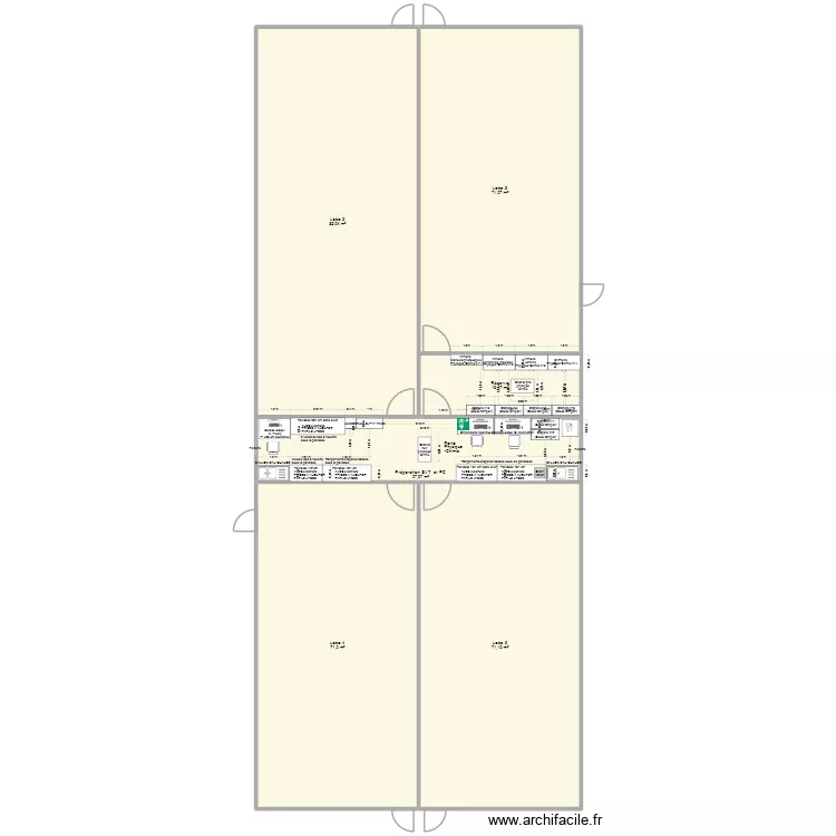 Salles préparations SVT et Physique-Chimie Vdef. Plan de 6 et 340 m² Salles préparations SVT et Physique-Chimie Vdef. Plan de 6 et 340 m²