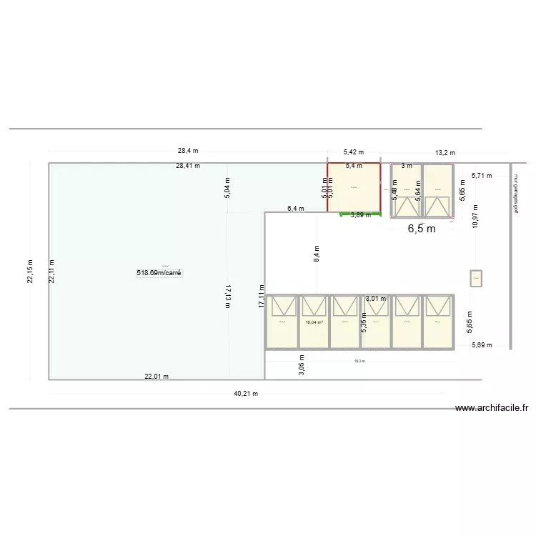 8 garrages modif. Plan de 8 garrages modif. Plan de