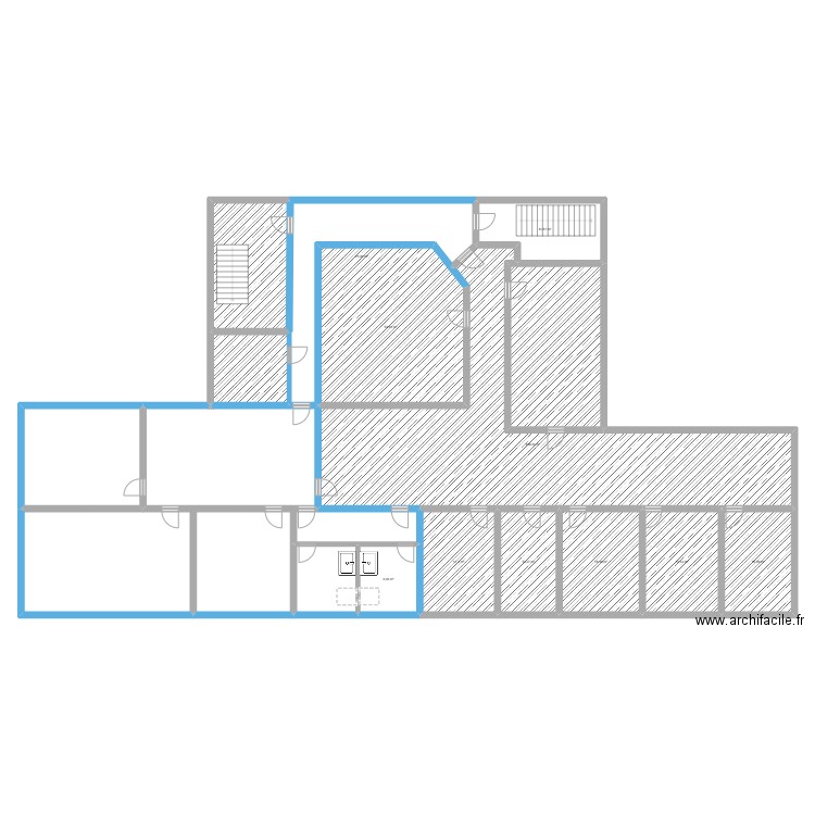 Jarvis. Plan de 17 pièces et 503 m2