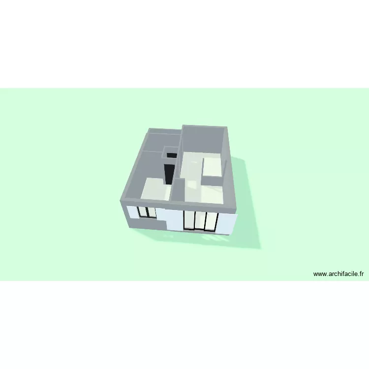 Canaries2. Plan de 5 pièces et 42 m²