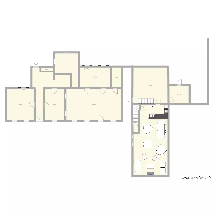 Rethondes rdc projet. Plan de 