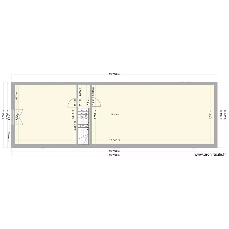 Renovation_Chamblac. Plan de 