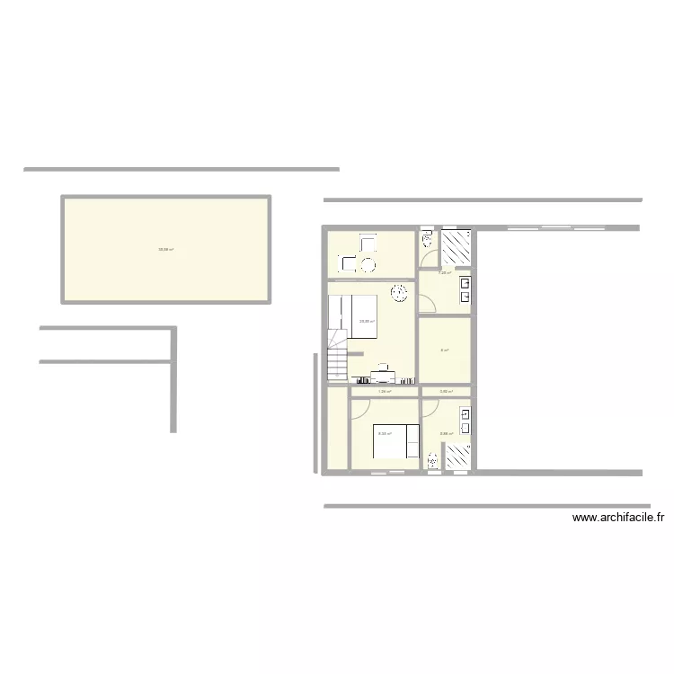 yahoue niveau 2. Plan de 