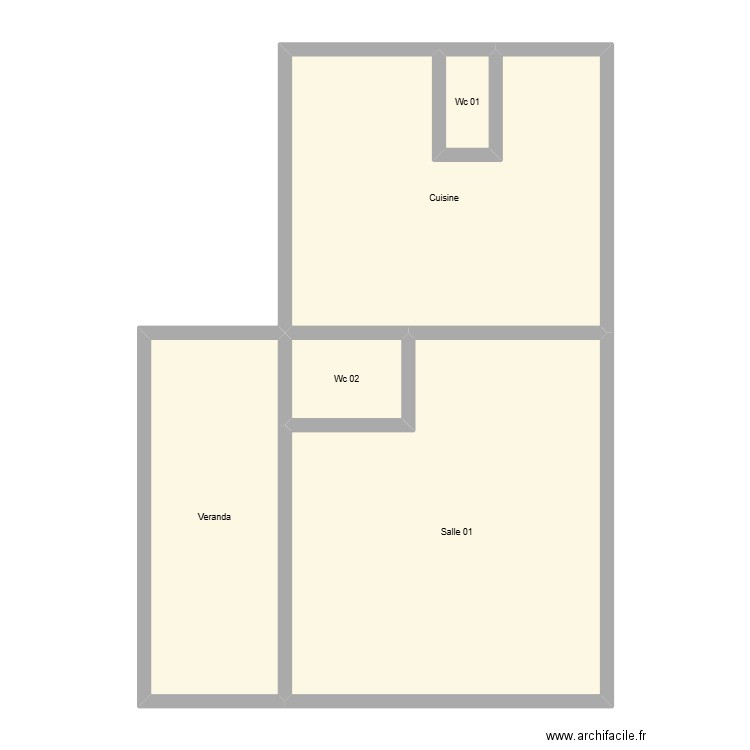 350602445. Plan de 5 pièces et 97 m2