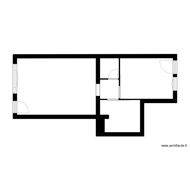 doucet 11 bis gauche. Plan de 4 et 39 m² doucet 11 bis gauche. Plan de 4 et 39 m²