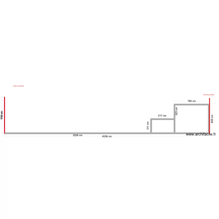 Plan de coupe. Plan de 