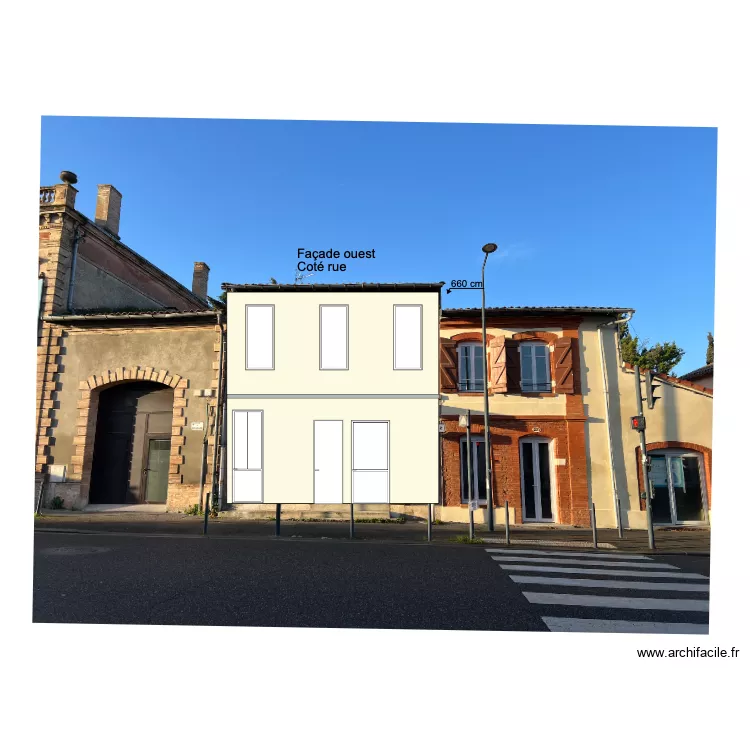 AUTO ECOLE APPART. Plan de 