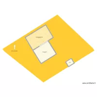 Plan parcelle avec reconstruction