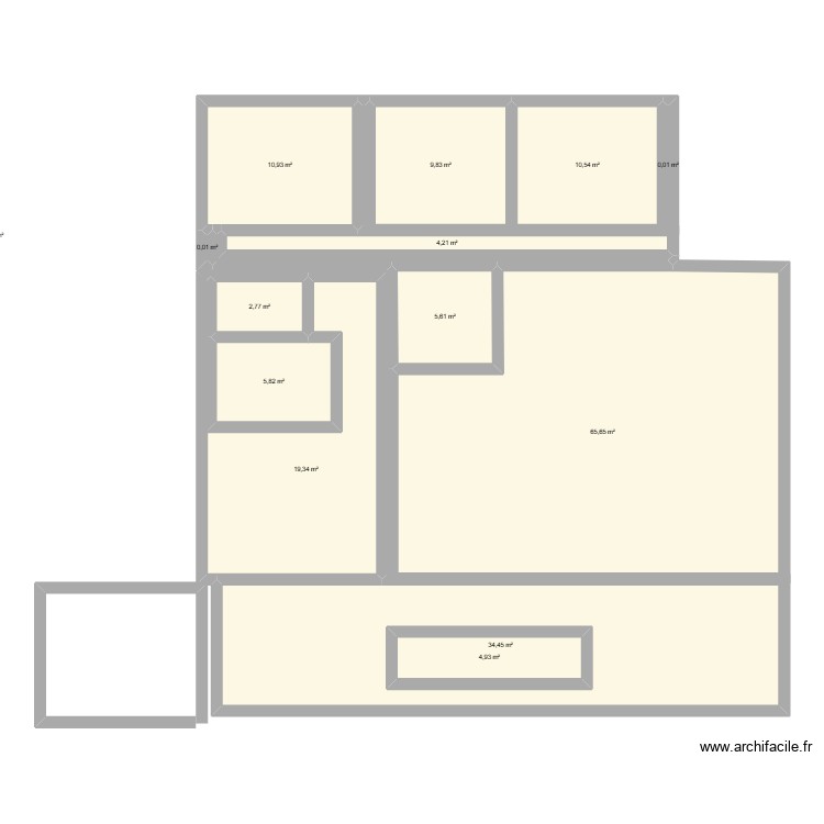 maison. Plan de 0 pièce et 0 m2