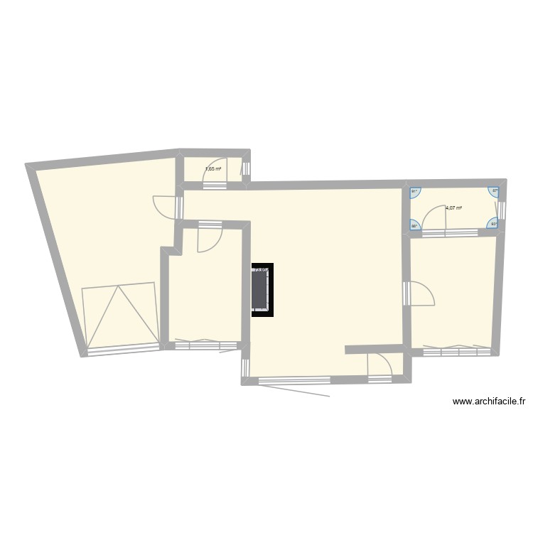 cavée. Plan de 0 pièce et 0 m2