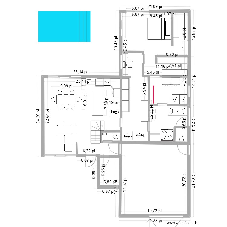 555-2. Plan de 0 pièce et 0 m2