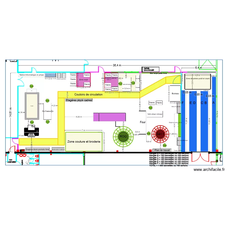 Implantation ROQ V2. Plan de 