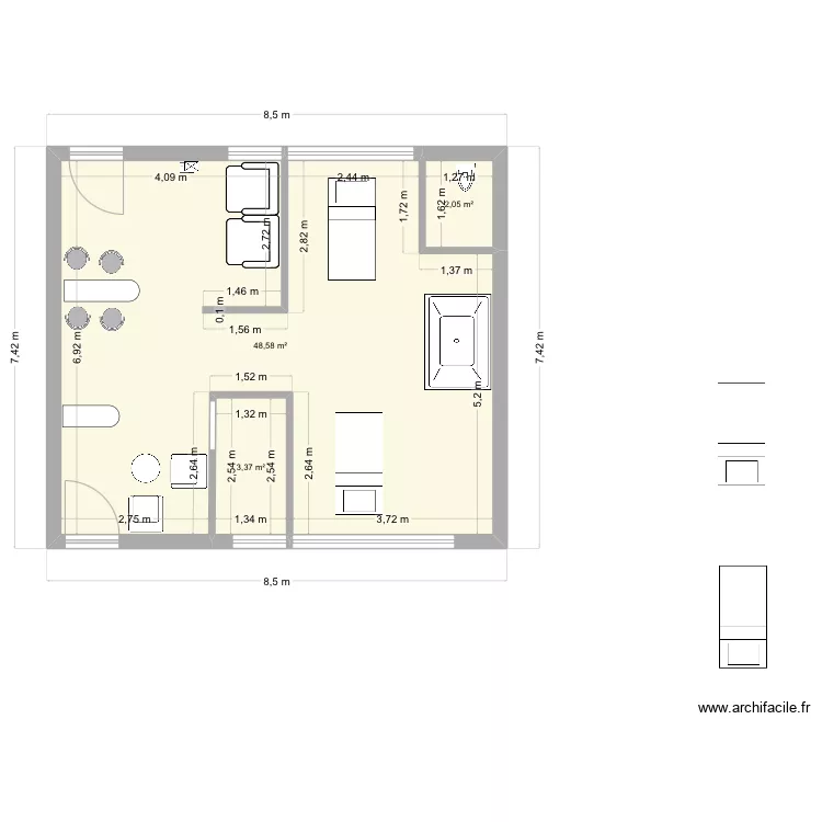AHAVA 1er étageV3. Plan de AHAVA 1er étageV3. Plan de