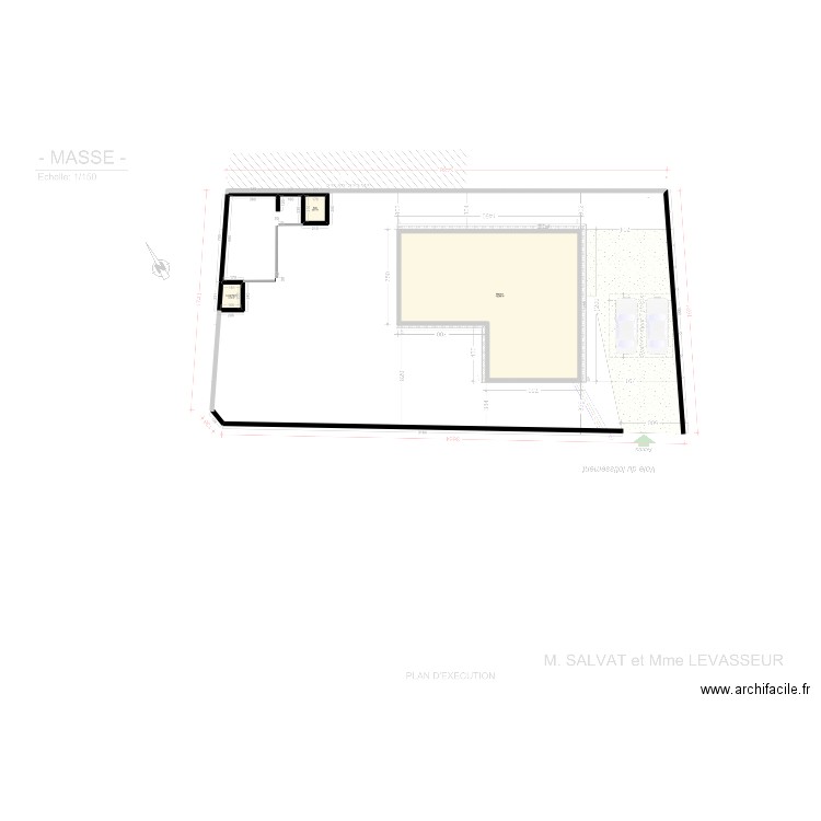 EXTERIEUR - 1. Plan de 3 pièces et 139 m2