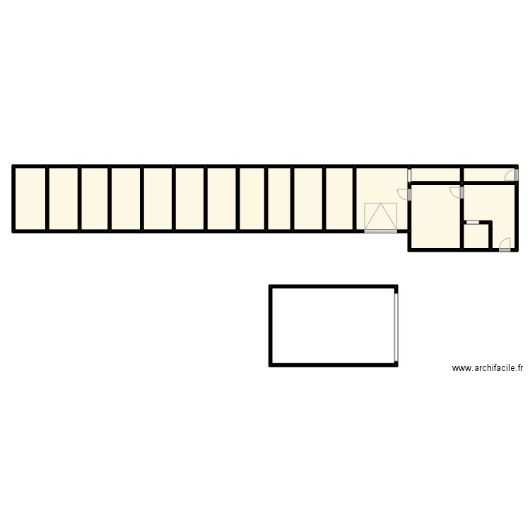 MORIN FRANCOEUR - BOISNEY. Plan de 18 pièces et 221 m2