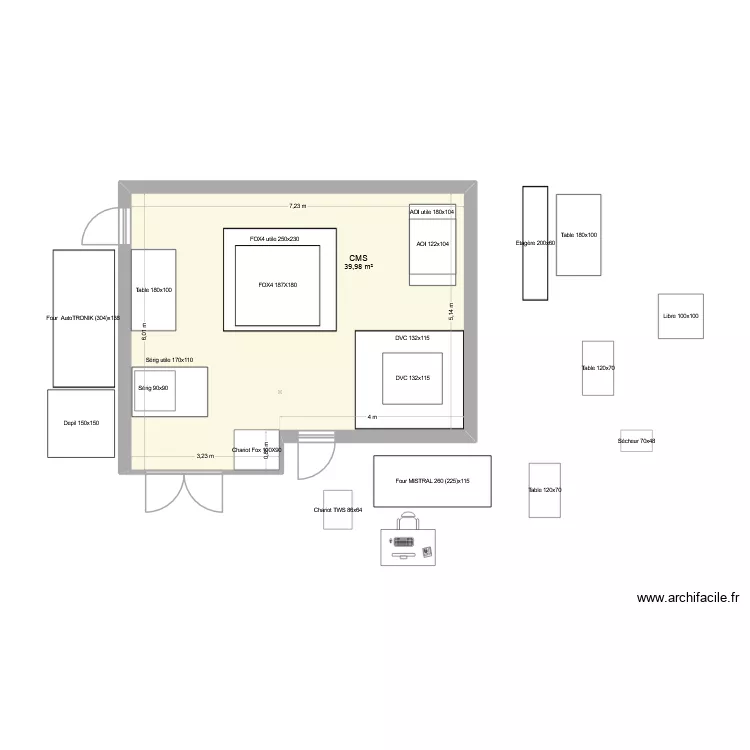 Atelec260721. Plan de 1 et 40 m² Atelec260721. Plan de 1 et 40 m²