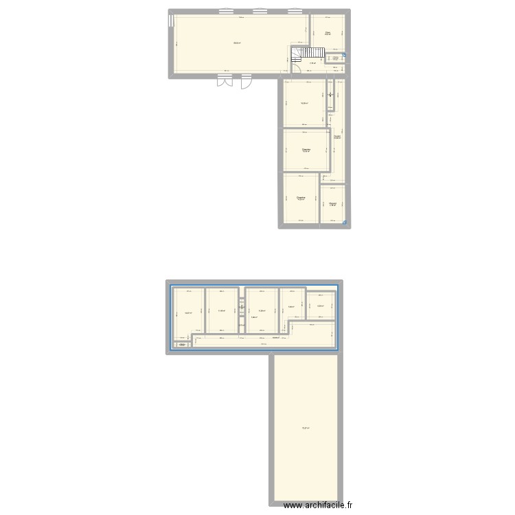 keracher 06 01 2024. Plan de 21 pièces et 372 m2