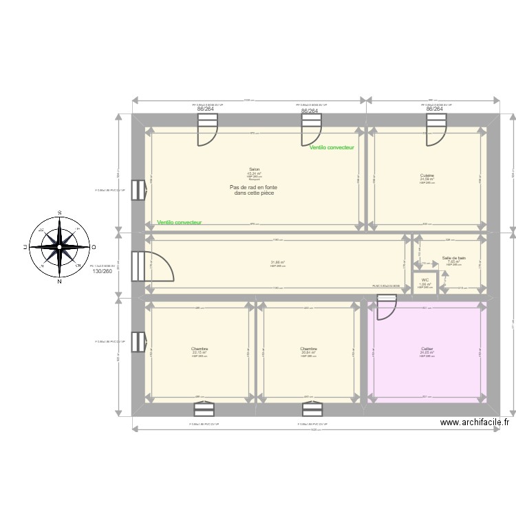 ML24008874 ROUX. Plan de 15 pièces et 349 m2