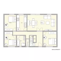 plan étage rénovation 46