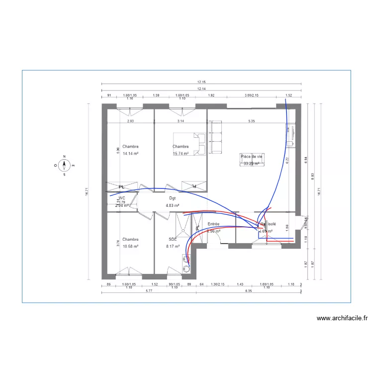 PRUVOST HYDRAULIQUE. Plan de 